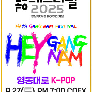 [대리성과] <2025 강남페스티벌 케이팝 콘서트> A2구역