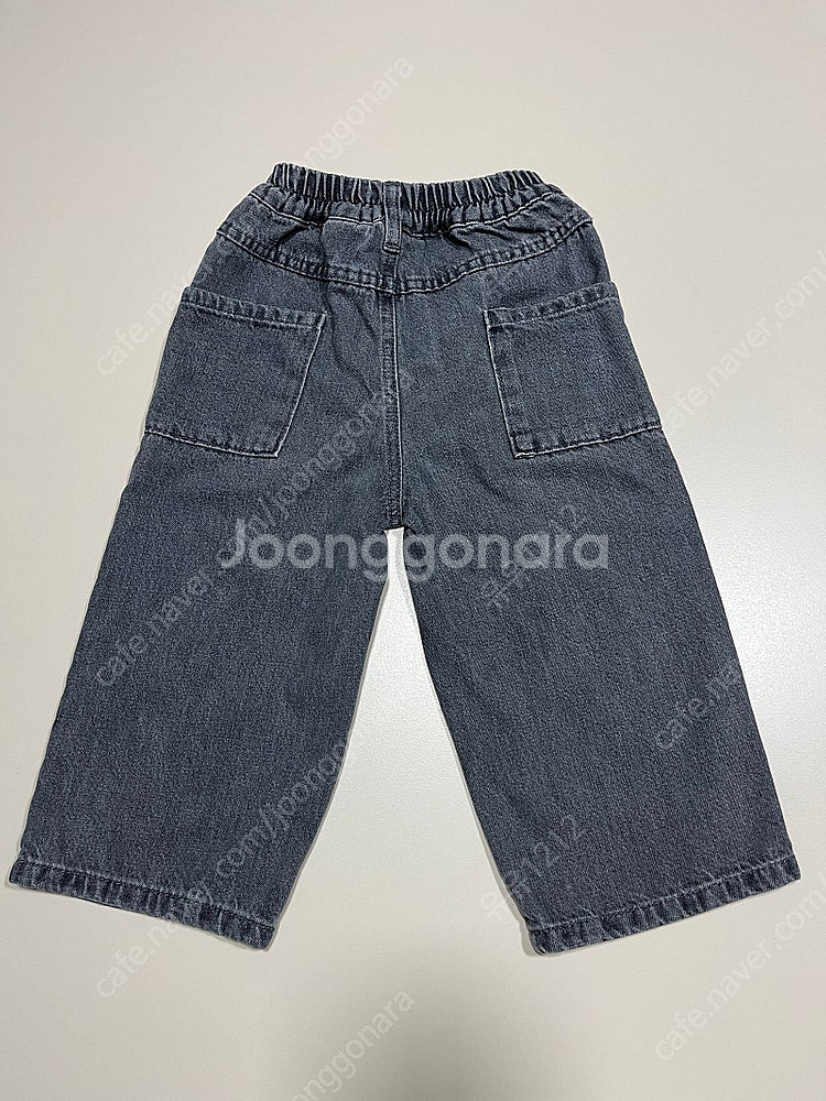 유아옷 아베크미엘 청바지 흑청 라지 L 반값택포--1