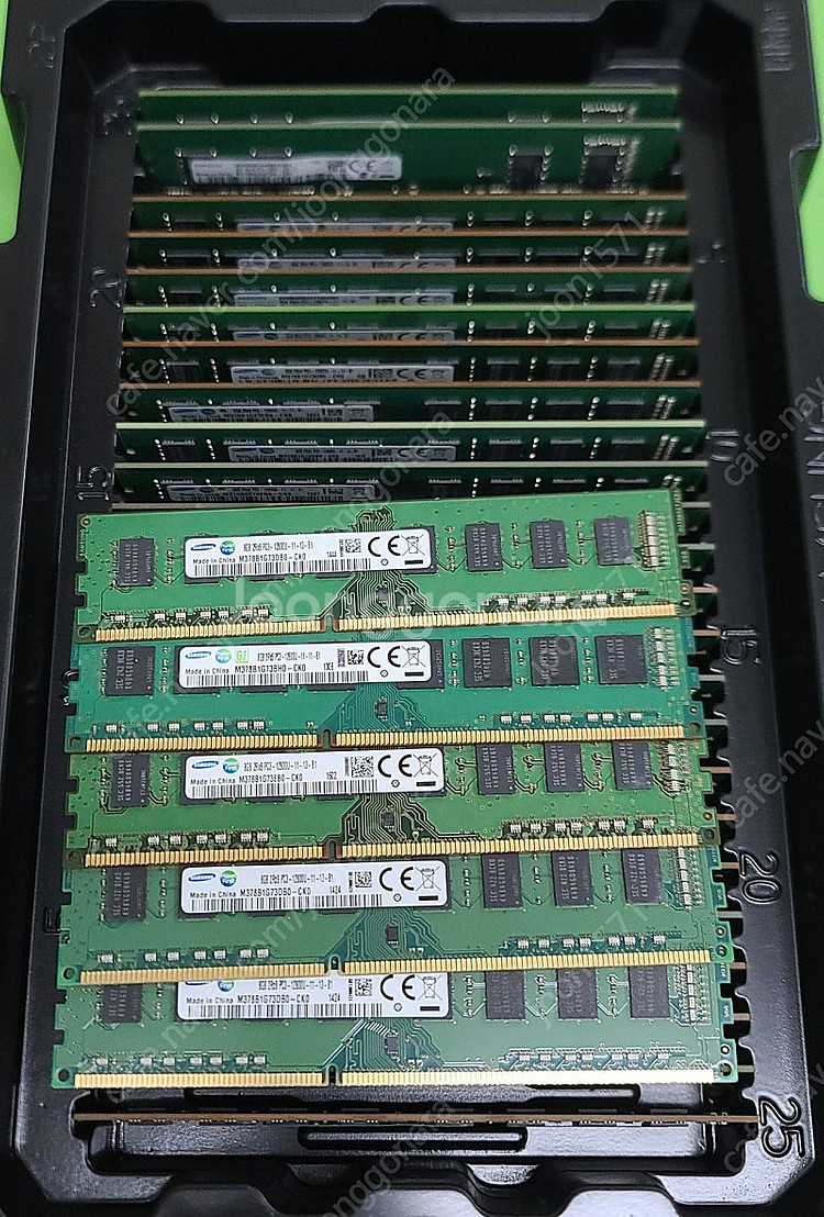 삼성 ddr3 12800 8g 2개 4g 단면3개 팔아...--0
