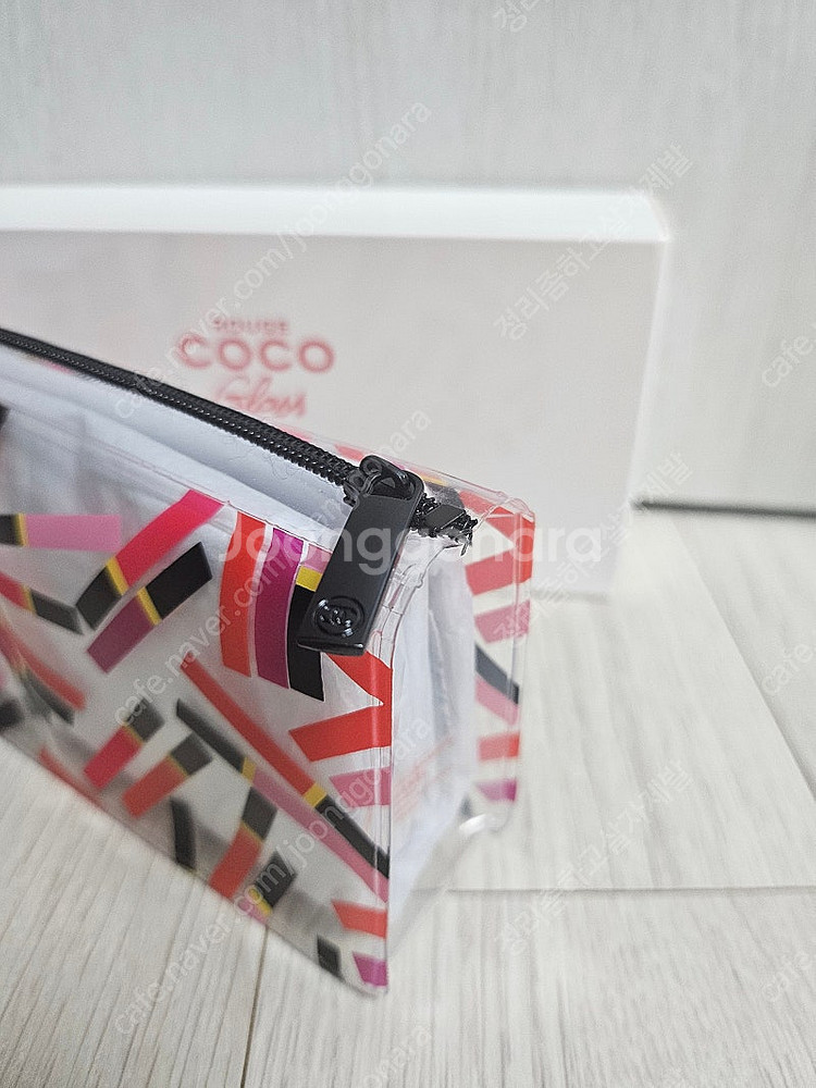 정품) 새상품 샤넬 투명 pvc 코코 파우치 (코스메틱)--1