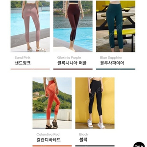 젝시믹스 하이플렉시 셀라이트 워터레깅스 8부 칼린디바레드 s