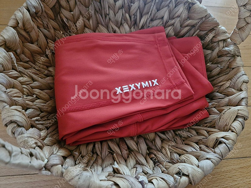 젝시믹스 하이플렉시 셀라이트 워터레깅스 8부 칼린디바레드 s--1