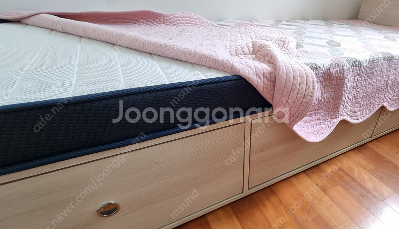장인가구 서랍 세미싱글 침대 매트리스 대전시--2