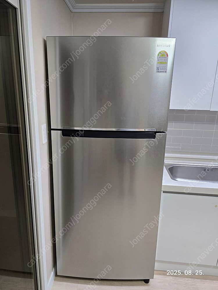 부산 삼성 2도어 냉장고 (525리터, RT53K6035SL, 21년상반기 구매) 이미지