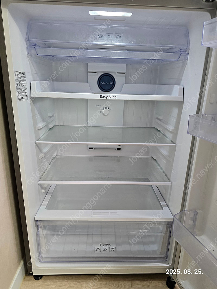부산 삼성 2도어 냉장고 (525리터, RT53K6035SL, 21년상반기 구매) 이미지
