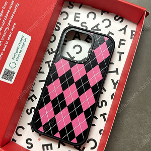 레드벨벳 슬기 케이스티파이 아가일 핑크 아이폰 15 프로 ARGYLE PINK iPhone 15 Pro