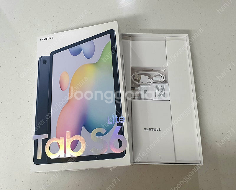 갤럭시탭S6 lite 64G Wifi 풀박 S급. SM...--1
