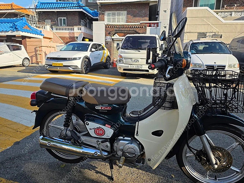 부산) 2020연식 슈퍼커브110 그린--2