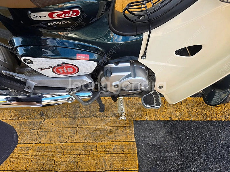 부산) 2020연식 슈퍼커브110 그린--7