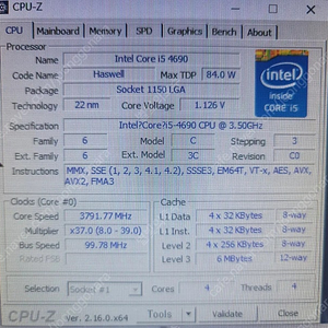 i5 4690 본체 판매합니다