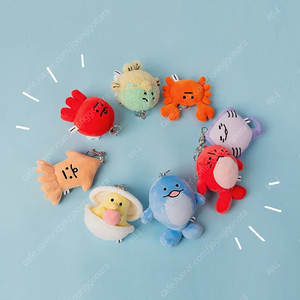 앞바다즈 인형키링 3개 일괄판매