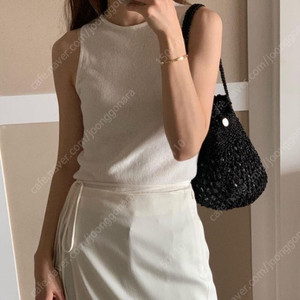 온스 Ounce 글리터백 그물백 블랙