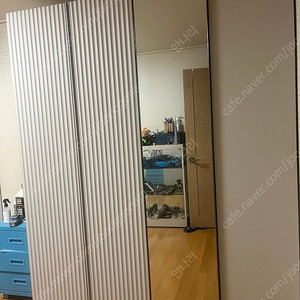 한샘아트월 루버옷장