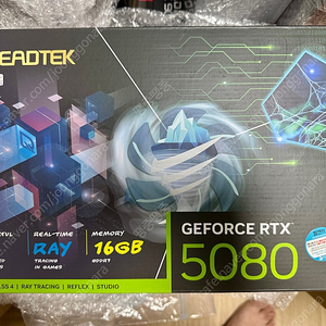 대구) 리드텍 RTX 5080 HURRICANE 미개봉