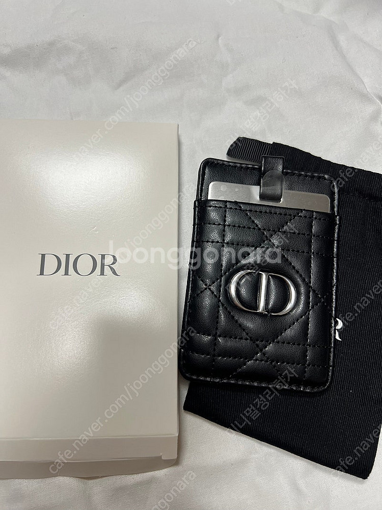 디올 Dior 카드지갑 거울세트 (새상품 택포)--0