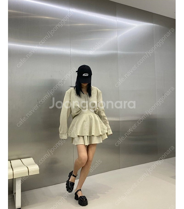 벨201 린넨투피스--3