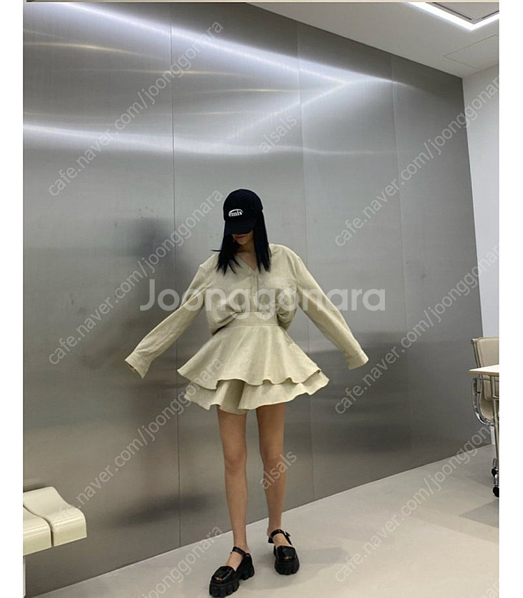 벨201 린넨투피스--4