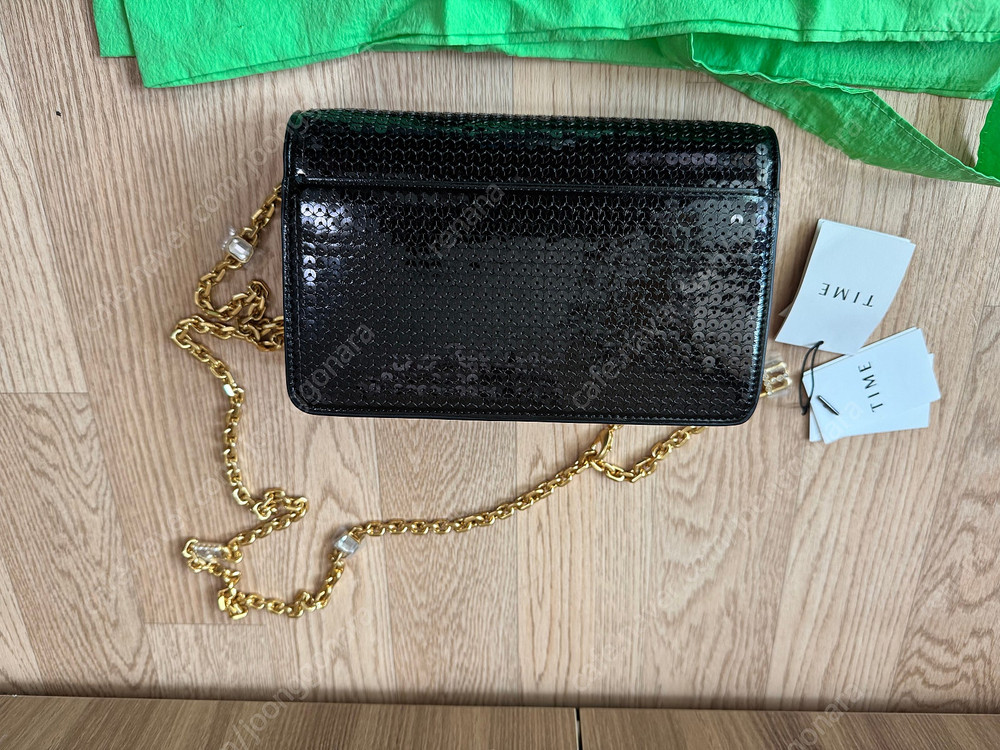 한섬 TIME 타임 스팽글 체인 숄더 백 이미지