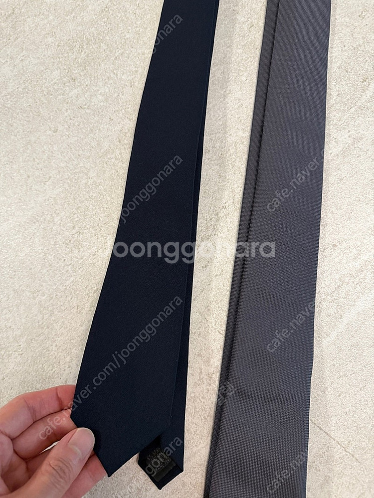 띠어리 넥타이 (네이비, 그레이실크) 일괄--0