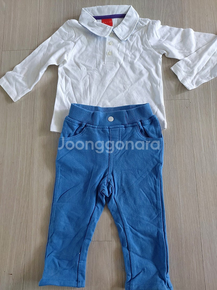 에뜨와 상하세트 80사이즈 2세트--1