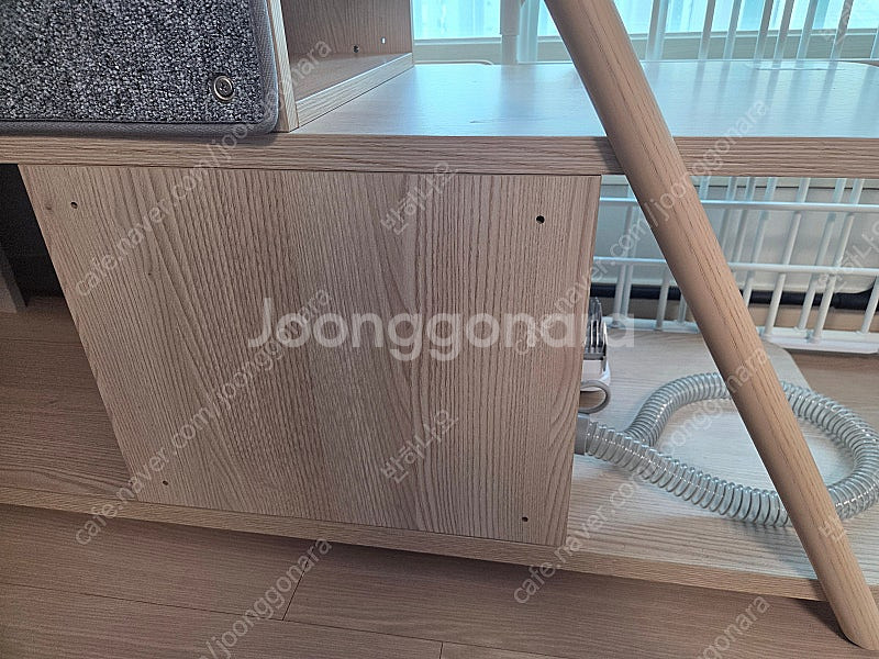 일룸 캐스터네츠 책장 캣타워(1200폭 6단)_쿠션형--7