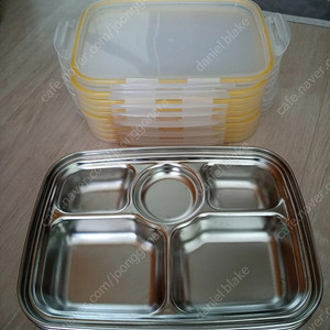 국산 어린이 스텐 도시락 식판 10개 일괄