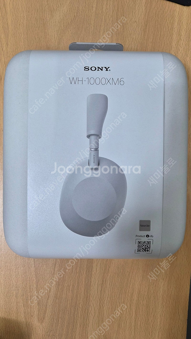 소니 wh-1000xm6, sony 헤드폰 실버 미개봉...--0