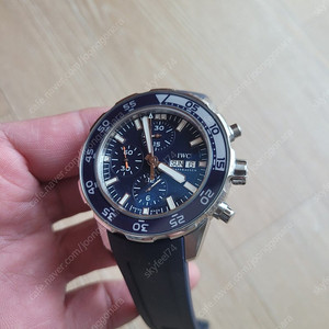 iwc아쿠아타이머 크로노그래프