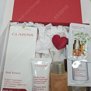 클라란스 바디파트너 사은품 선물상자