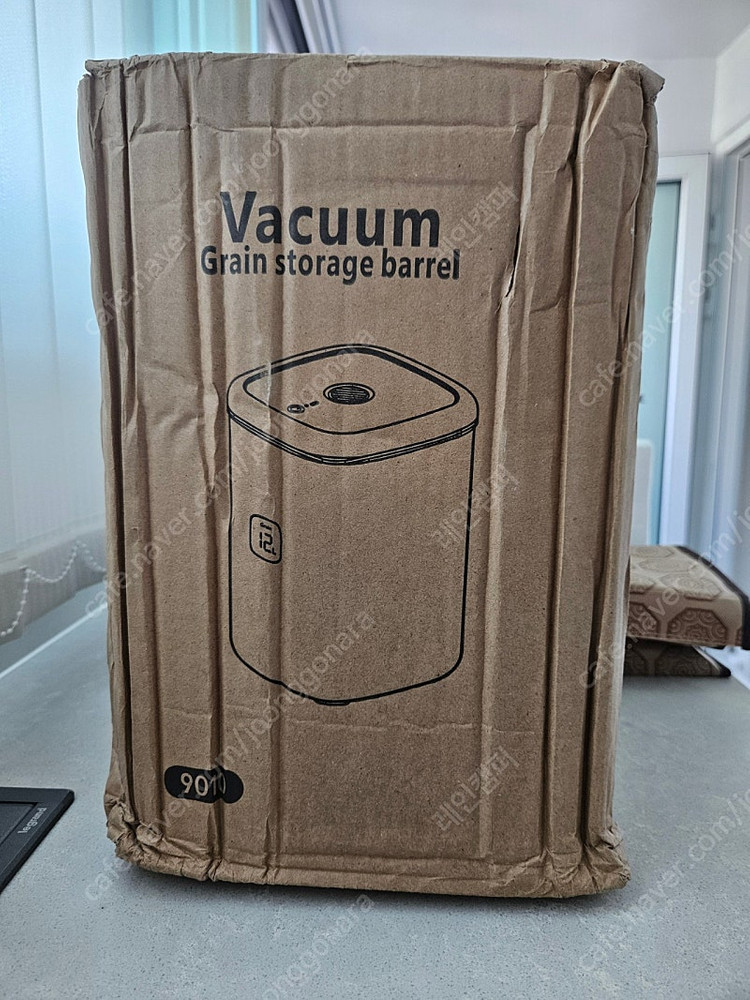 전동 진공쌀통 이미지