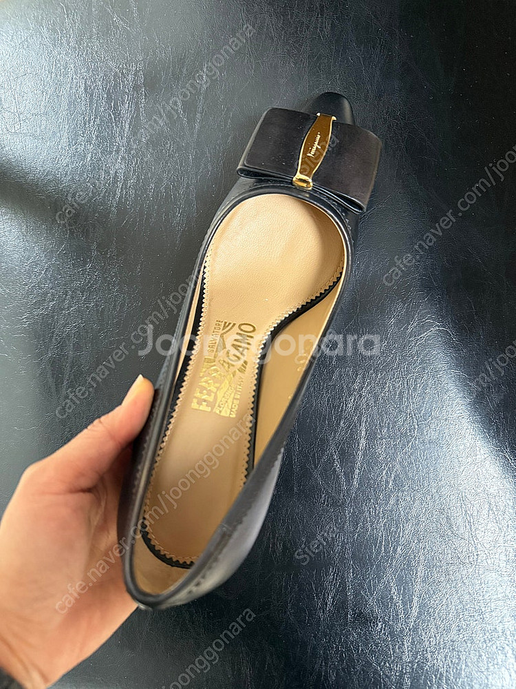 정품) 페라가모EDINA70힐 36size230mm--2