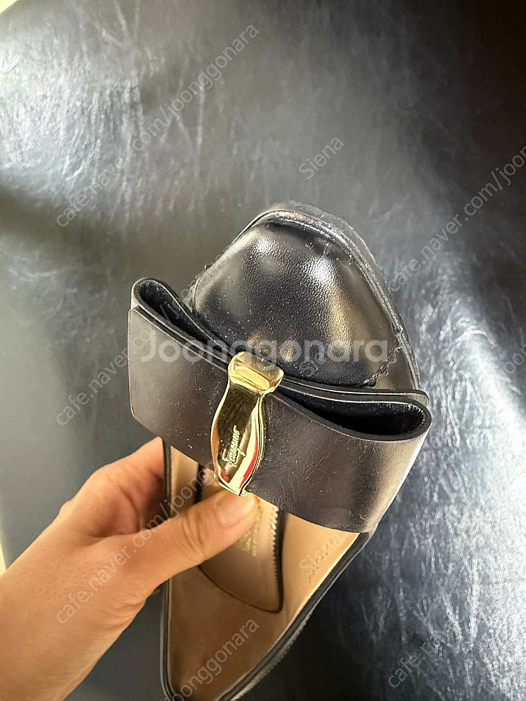 정품) 페라가모EDINA70힐 36size230mm--3