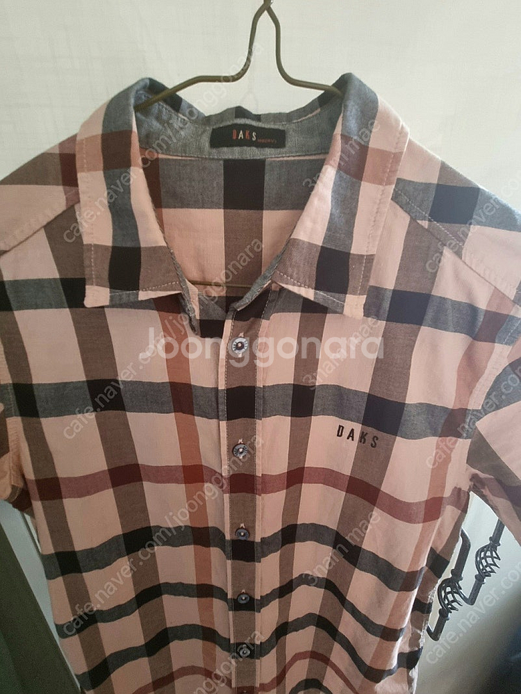 닥스 14y 체크 남방 셔츠 여자 44 55 가능--2