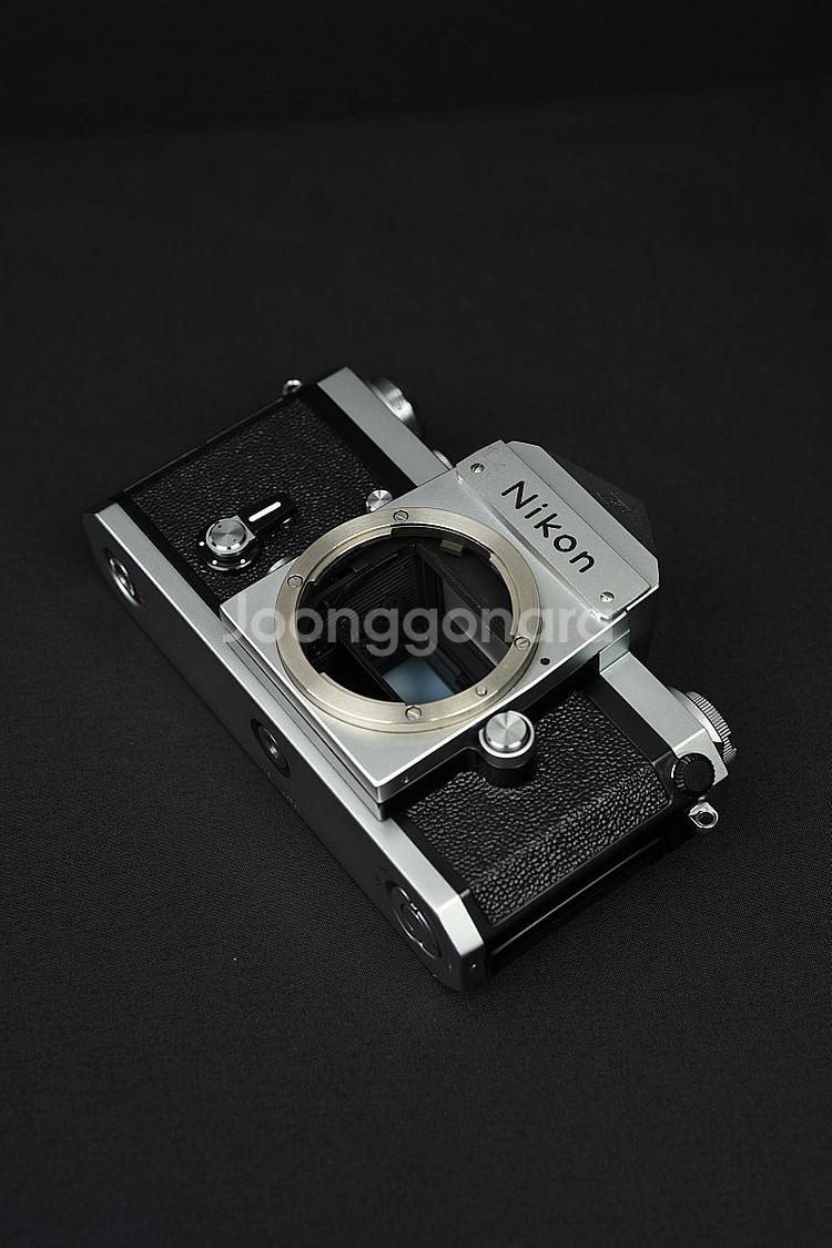 니콘 Nikon F 아폴로 삼각뿔 실버 후기형 바디 판...--0