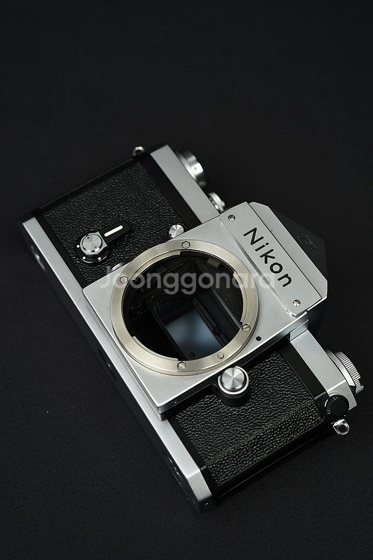 니콘 Nikon F 아폴로 삼각뿔 실버 후기형 바디 판...--1
