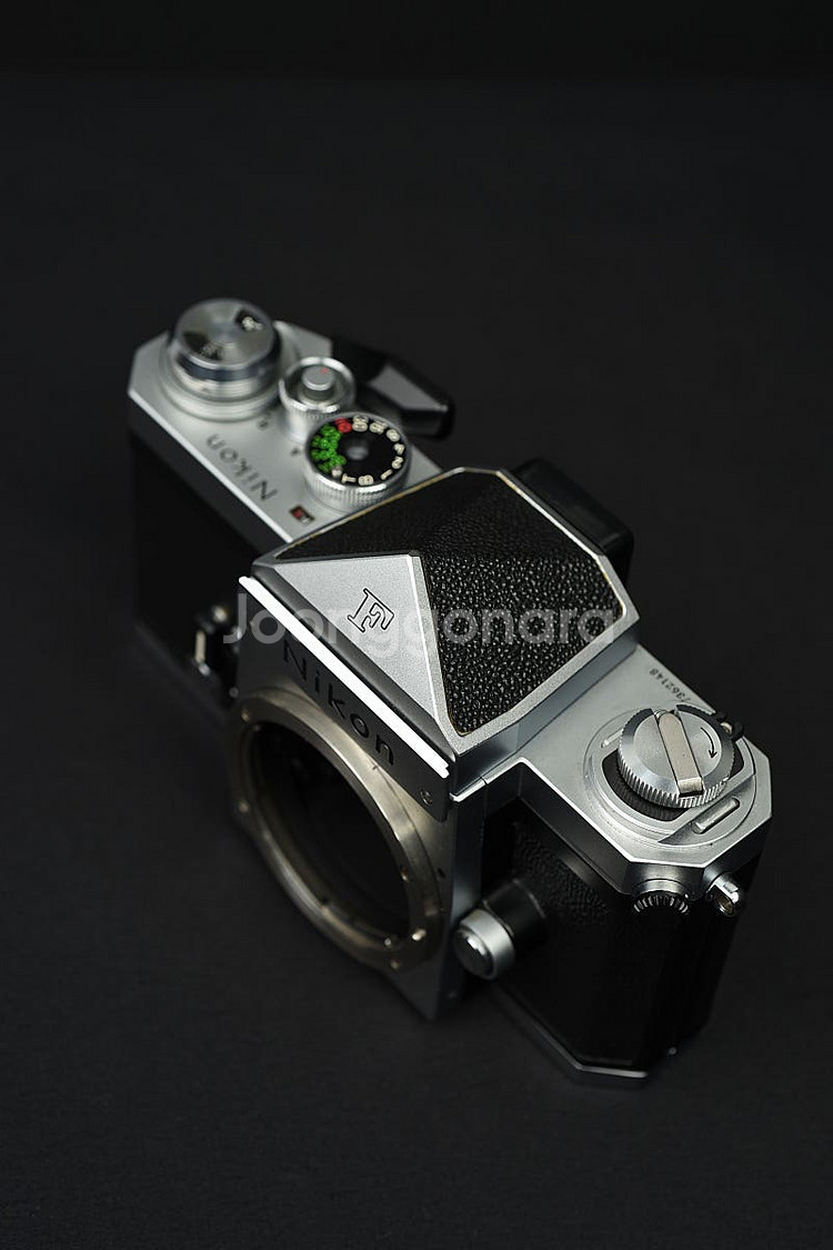 니콘 Nikon F 아폴로 삼각뿔 실버 후기형 바디 판...--2