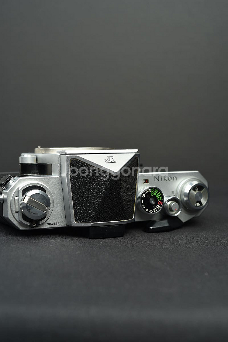 니콘 Nikon F 아폴로 삼각뿔 실버 후기형 바디 판...--6