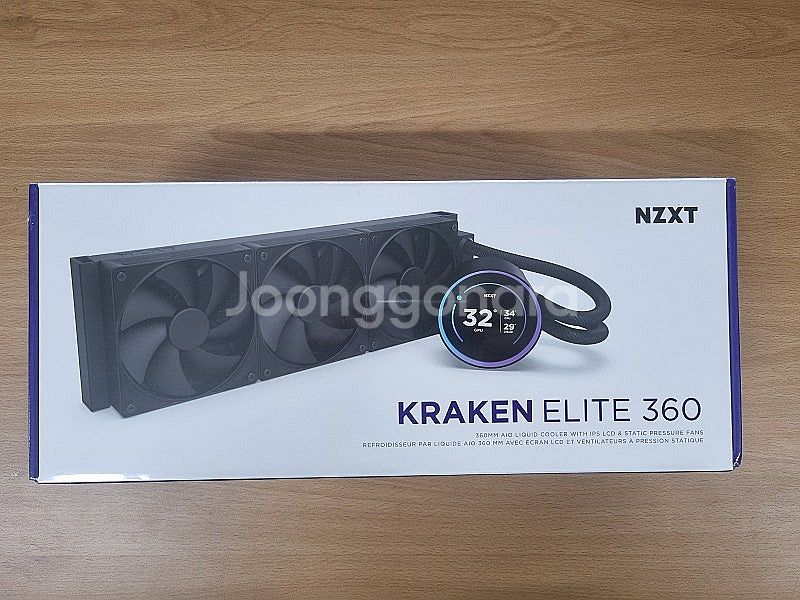 NZXT 크라켄 Elite v2 360 미개봉--0