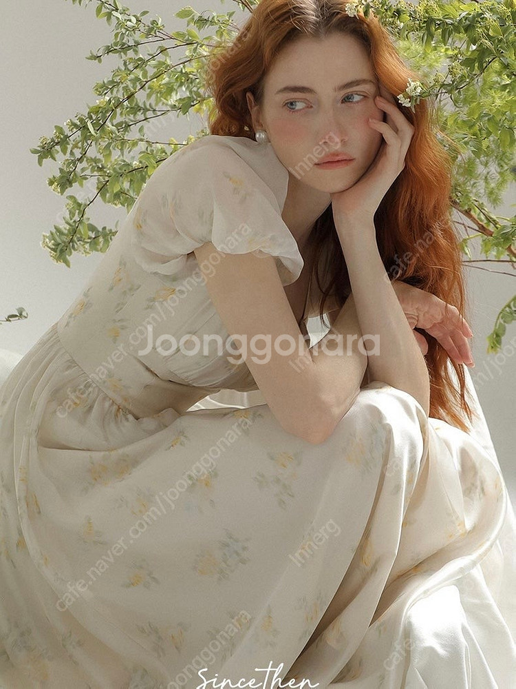 M사이즈)신스덴 글로리 스퀘어넥 롱원피스 휴양지플로랄반팔원피스브라이덜샤워 플로움더티스서쿠키플레따프레클오앨모어댄라이크...--1