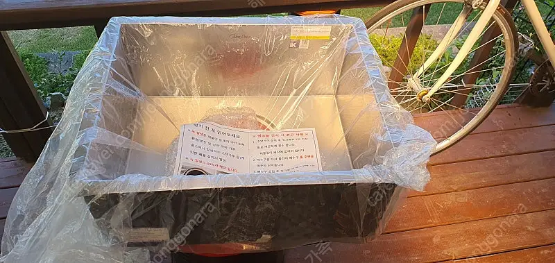 깜뽀르테550 주방 씽크볼판매합니다. 이미지