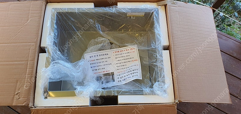 깜뽀르테550 주방 씽크볼판매합니다. 이미지