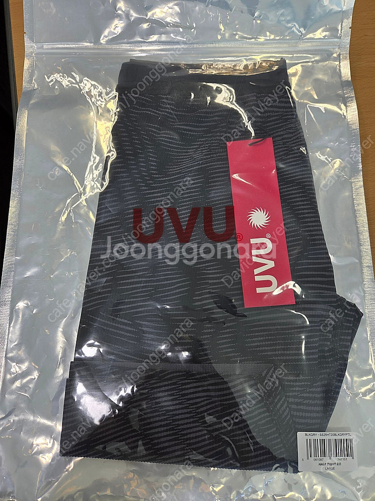 UVU 하프 타이즈 L 미개봉 새상품--2