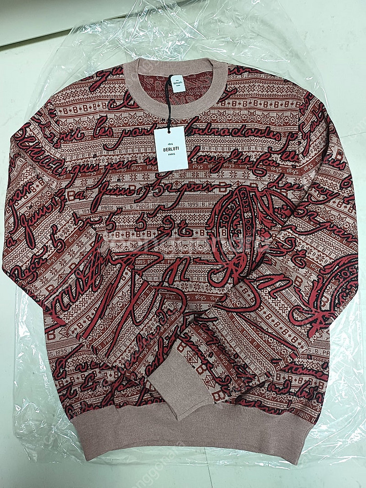 [새상품] 벨루티 캐시 니트--0