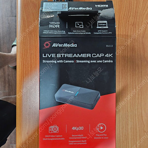에버미디어 캡쳐보드 LiveStream Streamer Cap 4k BU113