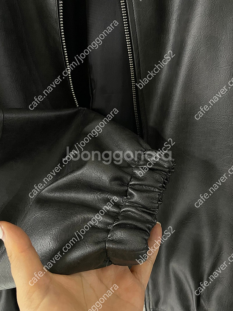 [새제품/착한가격] 여성 가죽 자켓, 가죽 블루종, 레...--8
