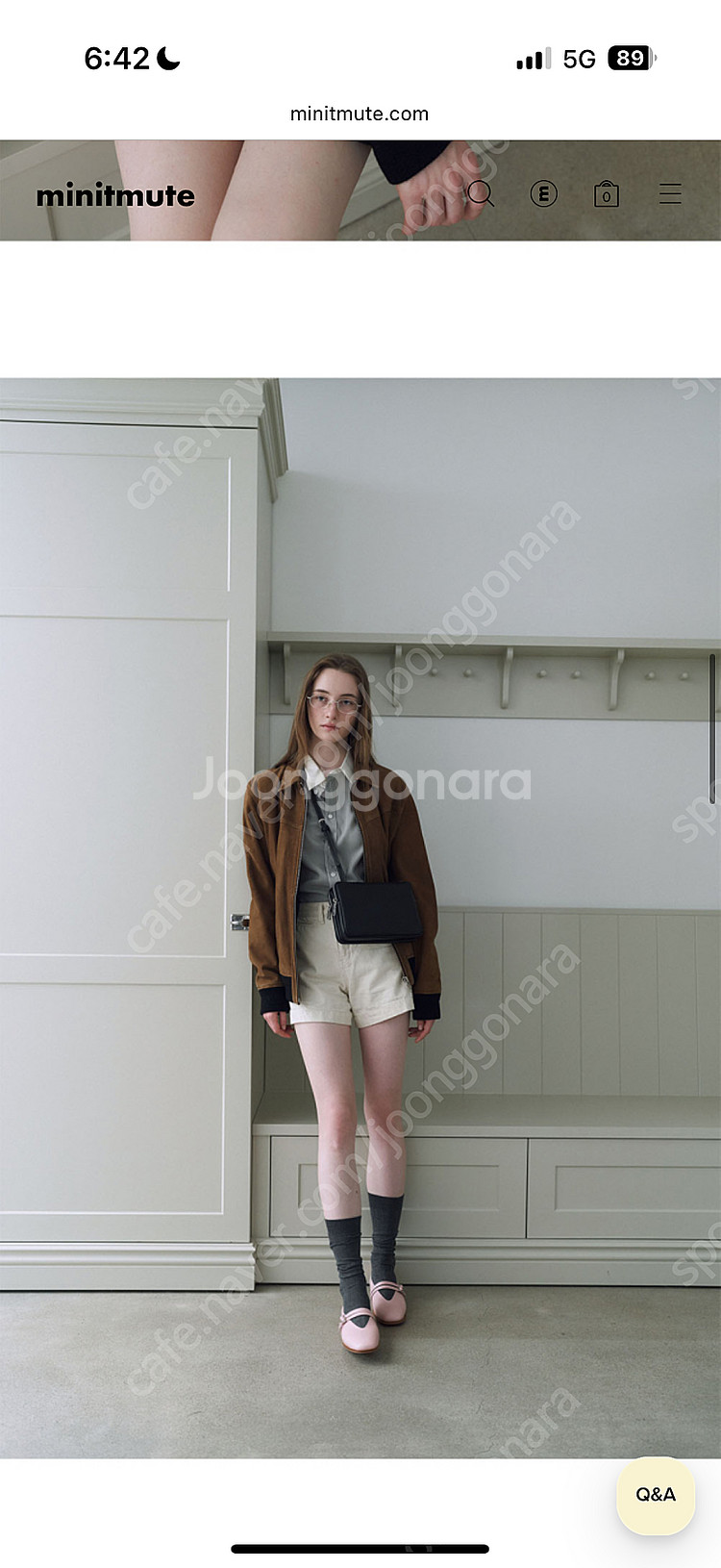 미닛뮤트 트윈백 미니 블랙--7