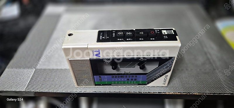 소니(SONY)워크맨 WA-3000. 카세트라디오. 미...--0