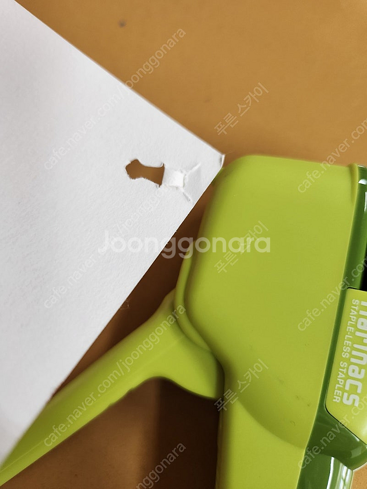 일본산 심 없는 스테이플러--5