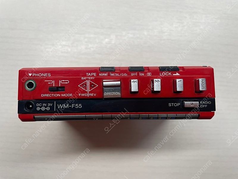 Sony 워크맨 Walkman WM-F55 레드 (정상--3