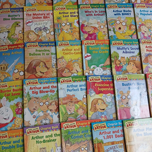 정품 아서챕터북 30권과 음원(아써, arthur chapter)